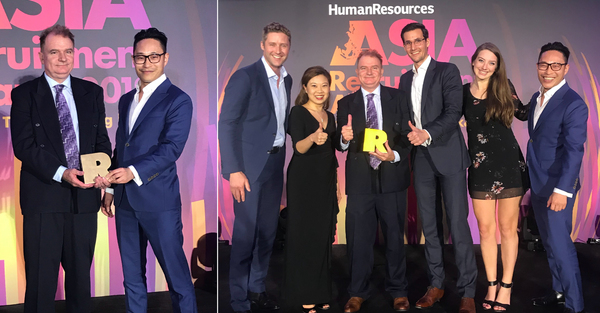 Double Win at the Hong Kong Human Resources Asia Recruitment Awards